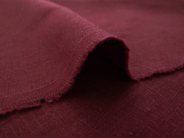 Lady McElroy – Cruise Washed Linen – Burgundy