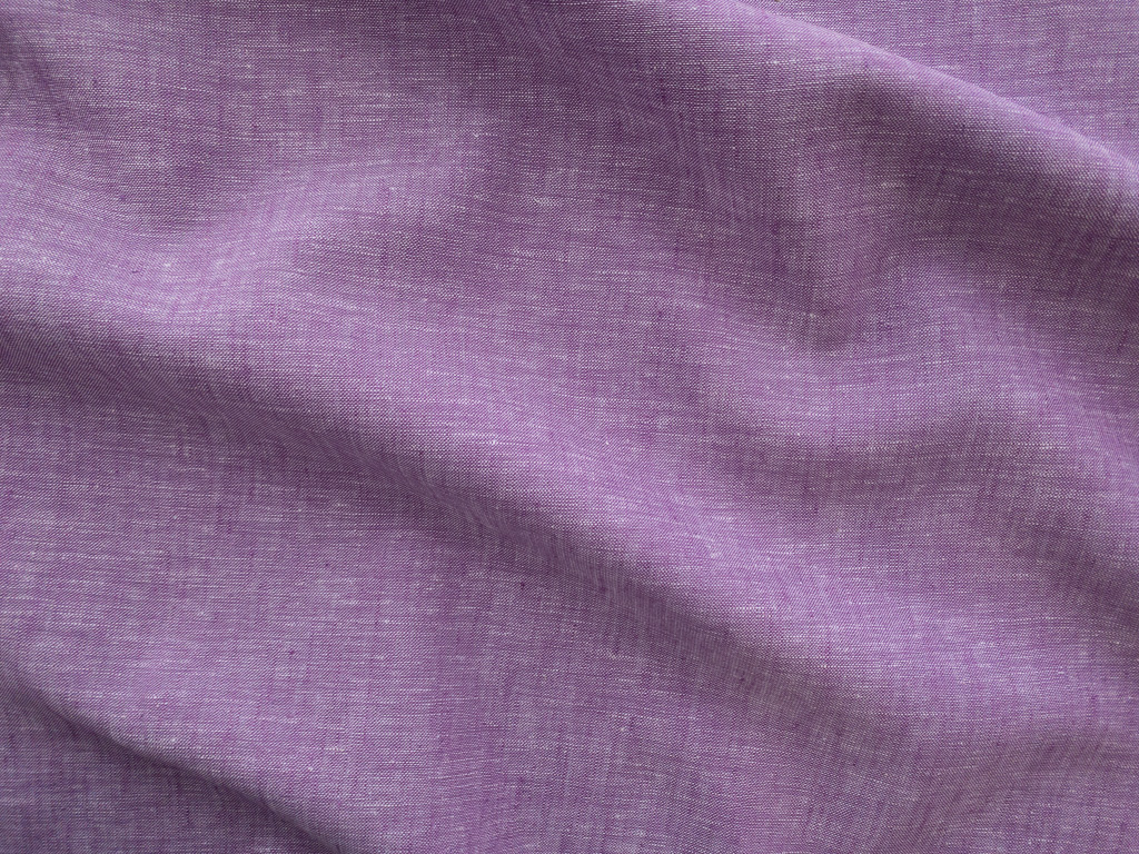 Lady McElroy – Cross Dyed Linen –Beauden - Lilac - Stonemountain
