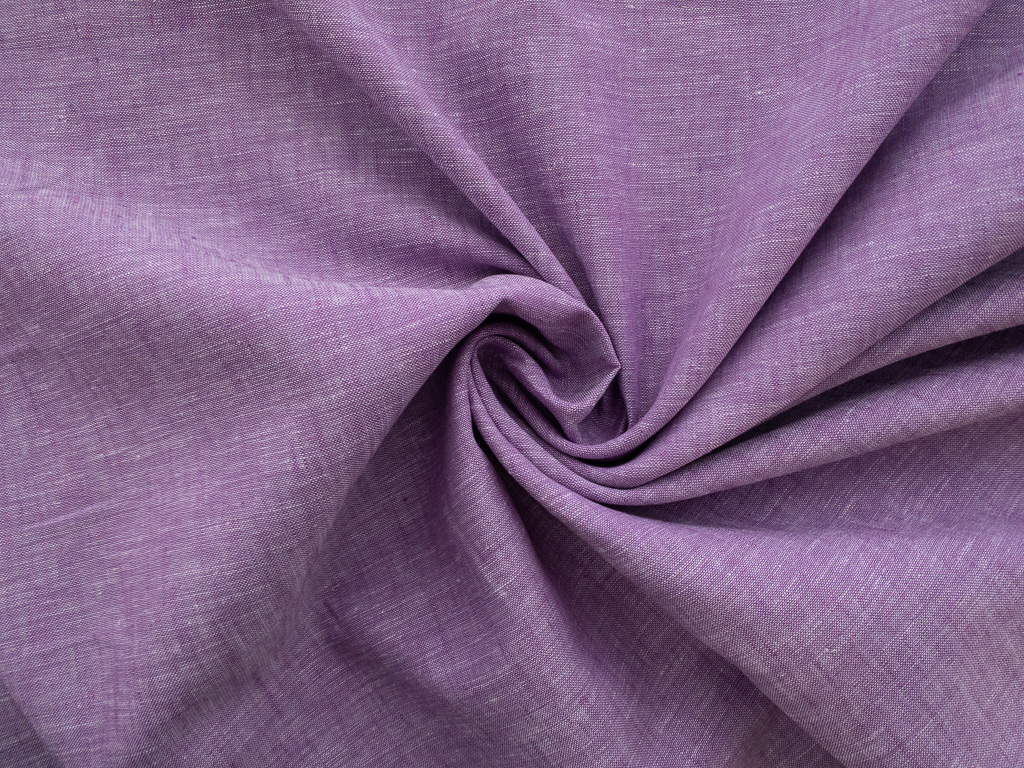 Lady McElroy – Cross Dyed Linen –Beauden - Lilac - Stonemountain