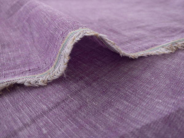 Lady McElroy – Cross Dyed Linen –Beauden - Lilac