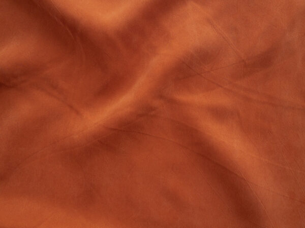 Amour Vert - Sandwashed Cupro Challis - Persimmon