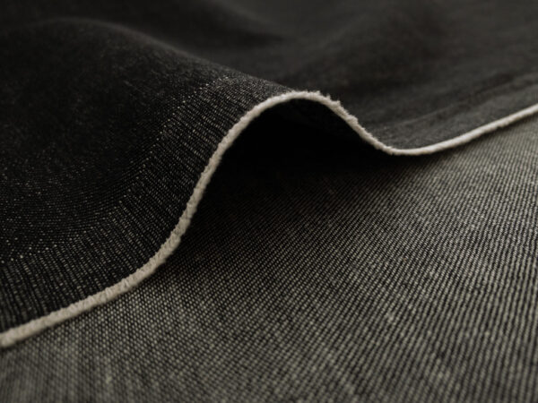 Designer  Deadstock - 6oz Cotton Denim - Black