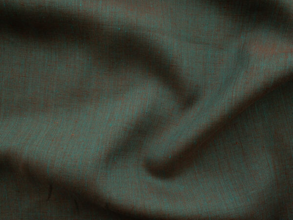 Designer Deadstock - Two-Tone Linen - Redwood Forest