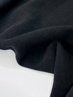 Textured Rayon/Linen - Black