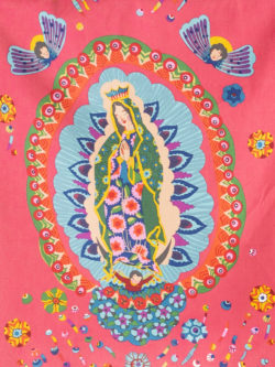 Quilting Cotton - Alexander Henry - Our Lady Guadalupe Panel - Pink