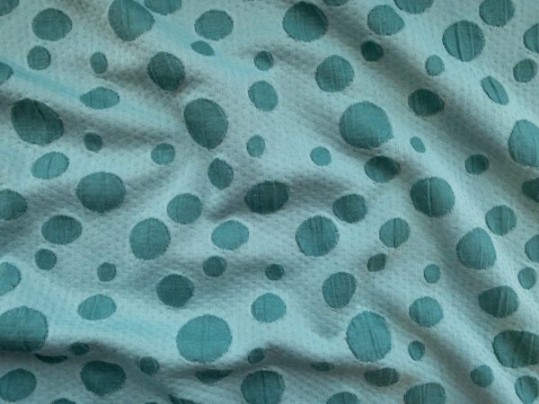 Lady McElroy – Textured Viscose/Polyester Knit – Stepping Stones - Spearmint