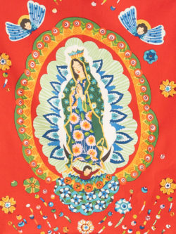 Quilting Cotton - Alexander Henry - Our Lady Guadalupe Panel - Red