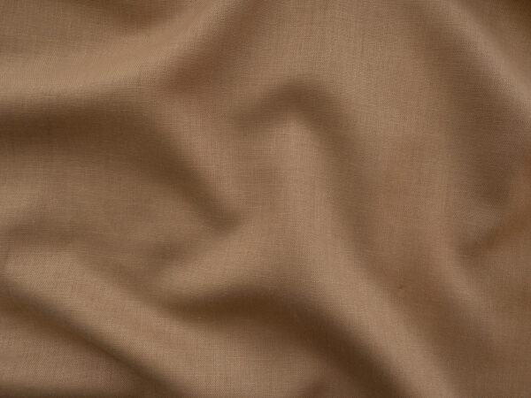 European Designer Deadstock - Linen/Rayon - Camel