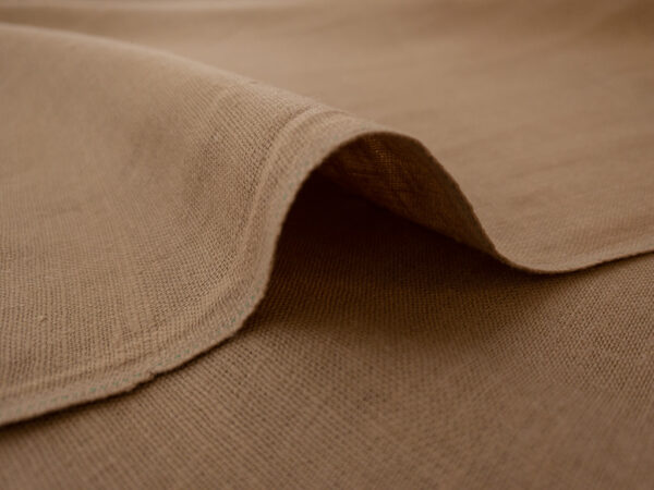 European Designer Deadstock - Linen/Rayon - Camel