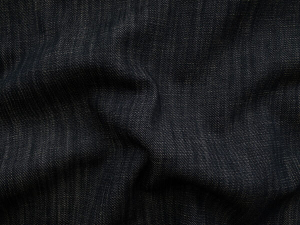 Designer Deadstock - Cotton/Spandex Stretch Denim - 11 oz - Dark Wash