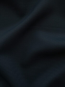 European Designer Deadstock- Wool/Polyester Cavalry Twill – Smoke Blue