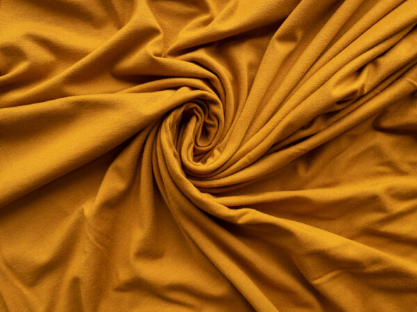 Softique Viscose/Spandex Jersey - Mustard