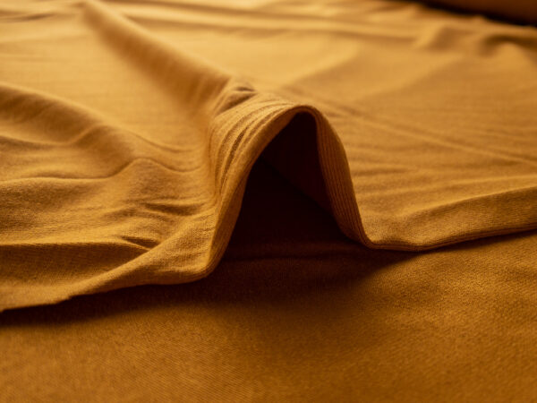 Softique Viscose/Spandex Jersey - Mustard