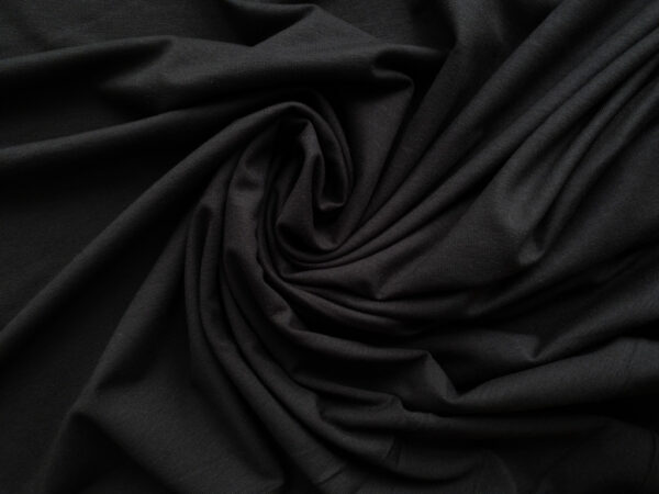 Viscose/Spandex Jersey - Black