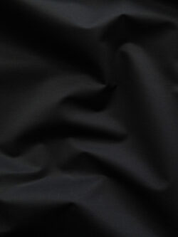 Japanese Designer Deadstock - Water Resistant Cotton/Nylon - Charcoal Black