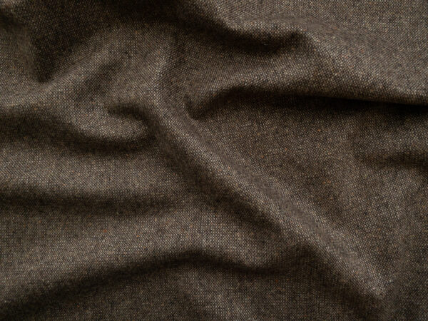 European Designer Deadstock – Wool/Polyester Tweed – Nutmeg