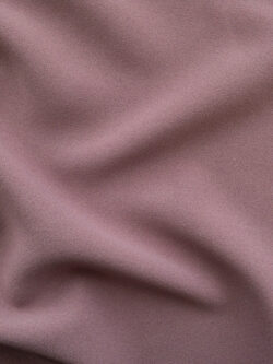 Japanese Designer Deadstock – Polyester/Viscose Stretch Crepe - Rose