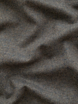 Japanese Designer Deadstock - Water Resistant Cotton/Nylon - Charcoal Black  - Stonemountain & Daughter Fabrics