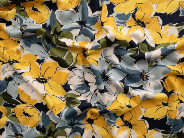 Lady McElroy - Viscose Jersey - Canary Sky