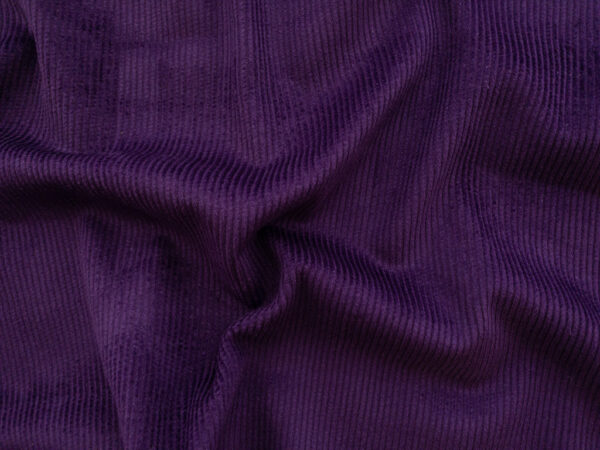 Lady McElroy - 8 Wale Cotton Corduroy - Halifax - Purple