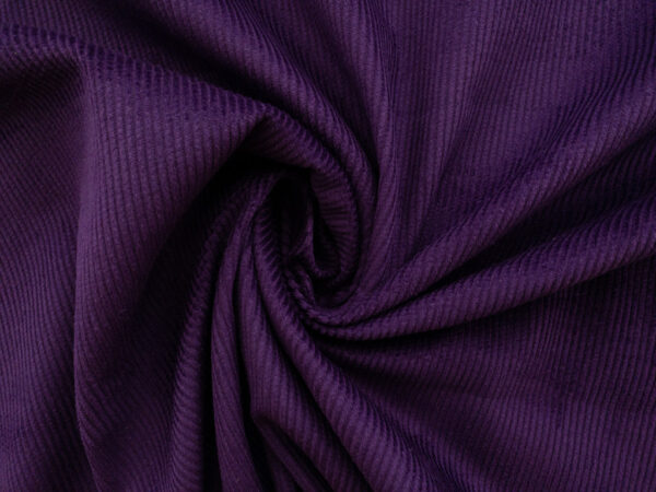 Lady McElroy - 8 Wale Cotton Corduroy - Halifax - Purple