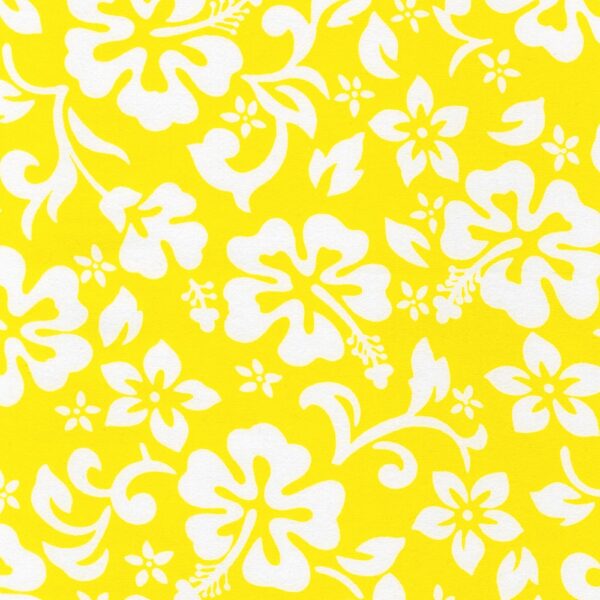 Aloha Cotton Flannel - Hibiscus - Citrus