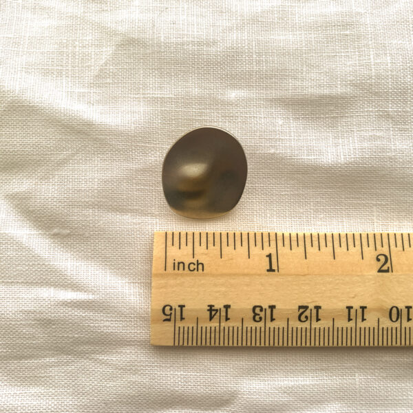 Metal Saucer Shank Buttons