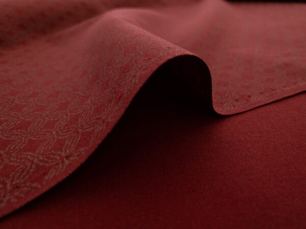 Japanese Cotton Sheeting – Seven Treasures – Red