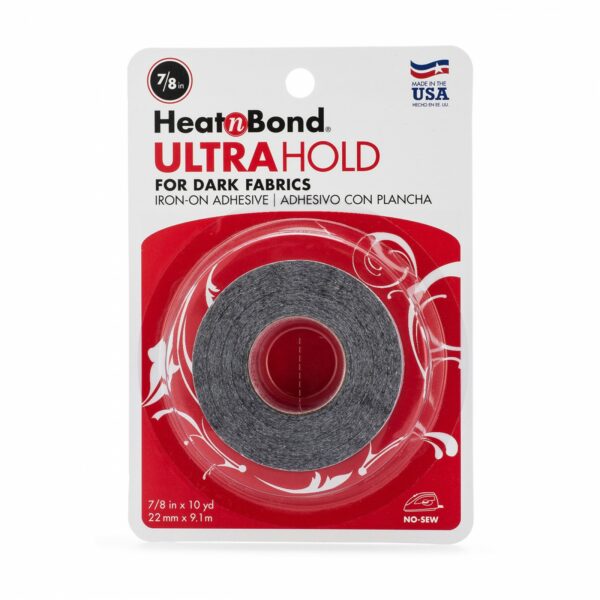 HeatnBond Ultrahold for Dark Fabrics 7/8" X 10 yards