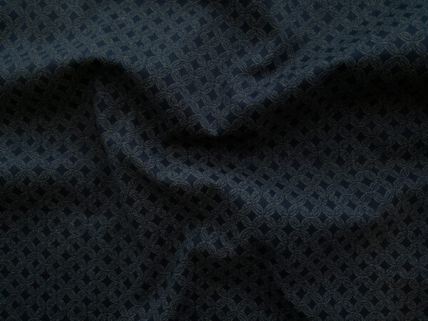 Japanese Cotton Sheeting – Seven Treasures – Indigo