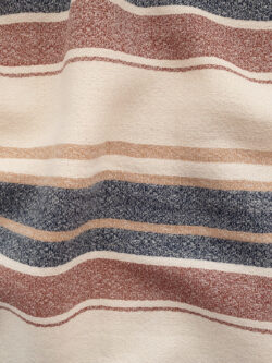 Organic Cotton Double Gauze - Yarn Dyed Stripe - Honey