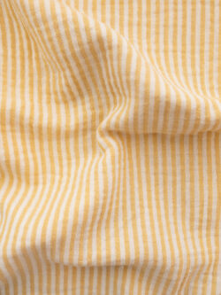 Organic Cotton Double Gauze - Yarn Dyed Stripe - Honey