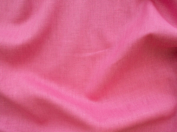 Japanese Designer Deadstock - Linen/Viscose Blend - Solid - Candy Pink