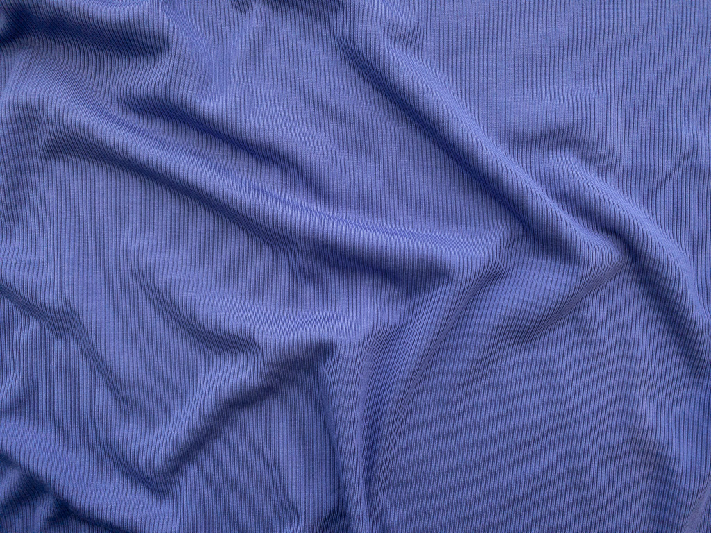 Cotton Elastane Rib 2 Way Stretch Jersey Fabric