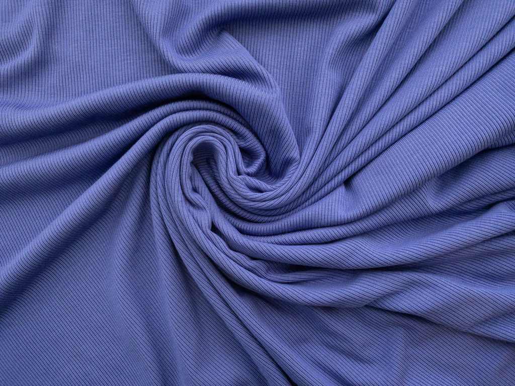 Micromodal/Spandex 2×1 Rib Knit – Harbor Blue - Stonemountain & Daughter  Fabrics