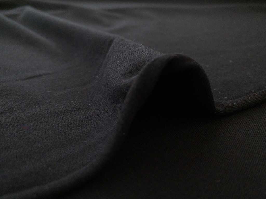 Micromodal/Spandex Jersey - Black - Stonemountain & Daughter Fabrics