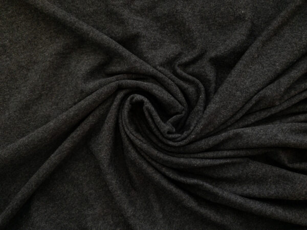 EcoVero Rayon/Spandex Jersey – Black Heather