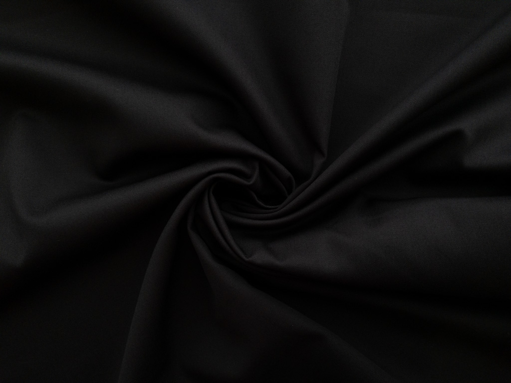 Fineline – Cotton Twill – Black - Stonemountain & Daughter Fabrics