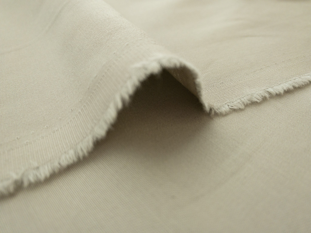 Lightweight Cotton Twill in New Khaki