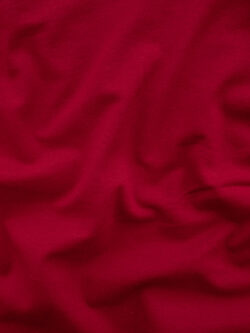 Martel Organic Cotton/Spandex Knit – Deep Red