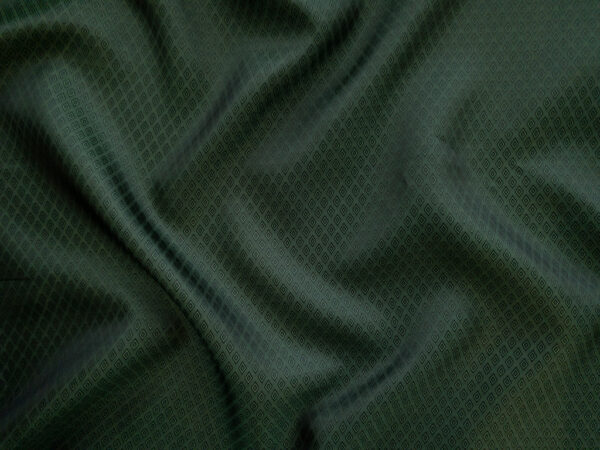 Lady McElroy - Viscose/Acetate Lining - Barleycove Diamonds - Forest Green