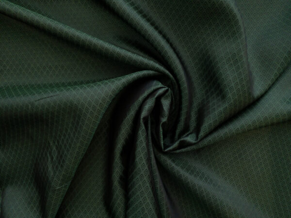 Lady McElroy - Viscose/Acetate Lining - Barleycove Diamonds - Forest Green