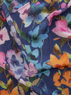 Lady McElroy - Silk/Cotton Voile - Tammie Floral