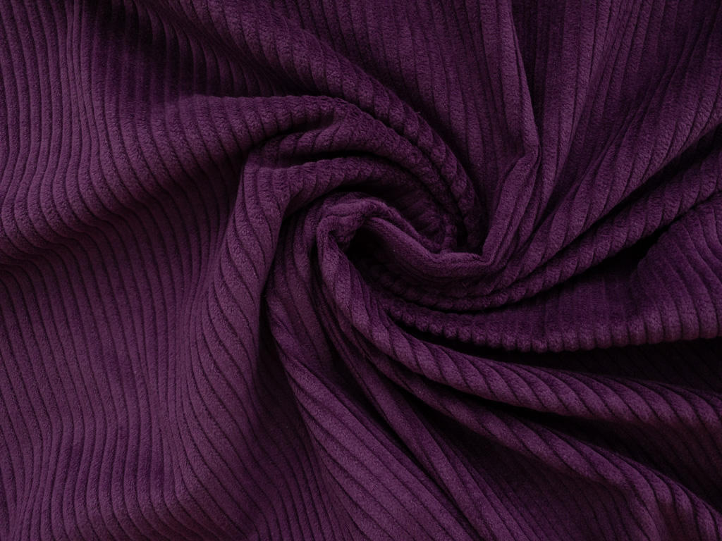 Lady McElroy - 4.5 Wale Cotton Corduroy - Dakota - Purple ...