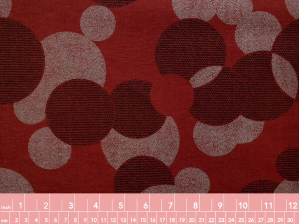 Japanese Cotton Sheeting - Bubbles - Brick