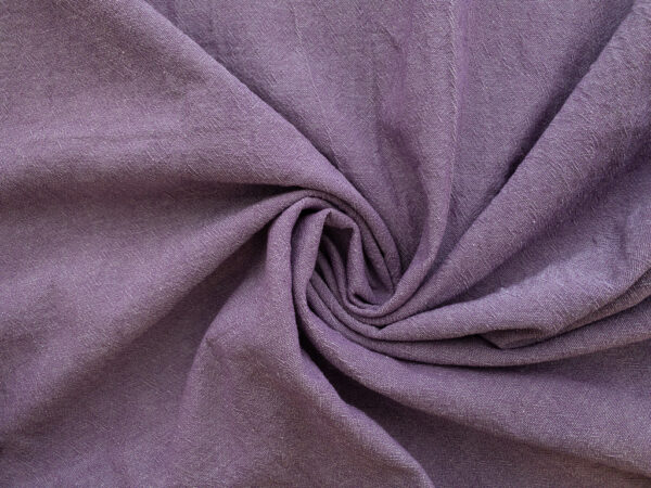 Japanese Washed Cotton Chambray – Plum