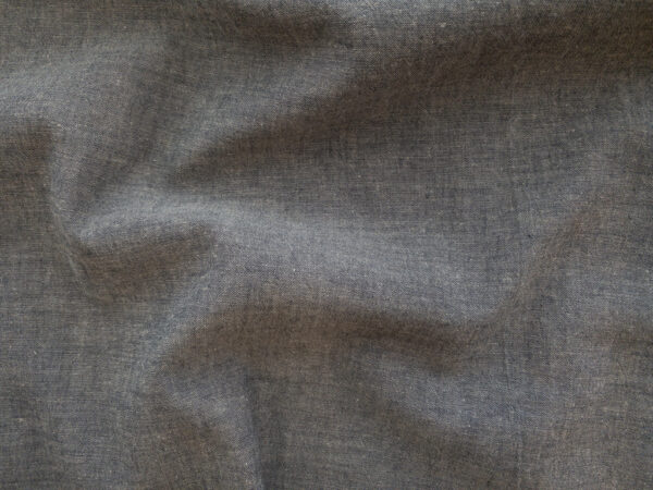 Japanese Washed Cotton/Linen Chambray – Indigo