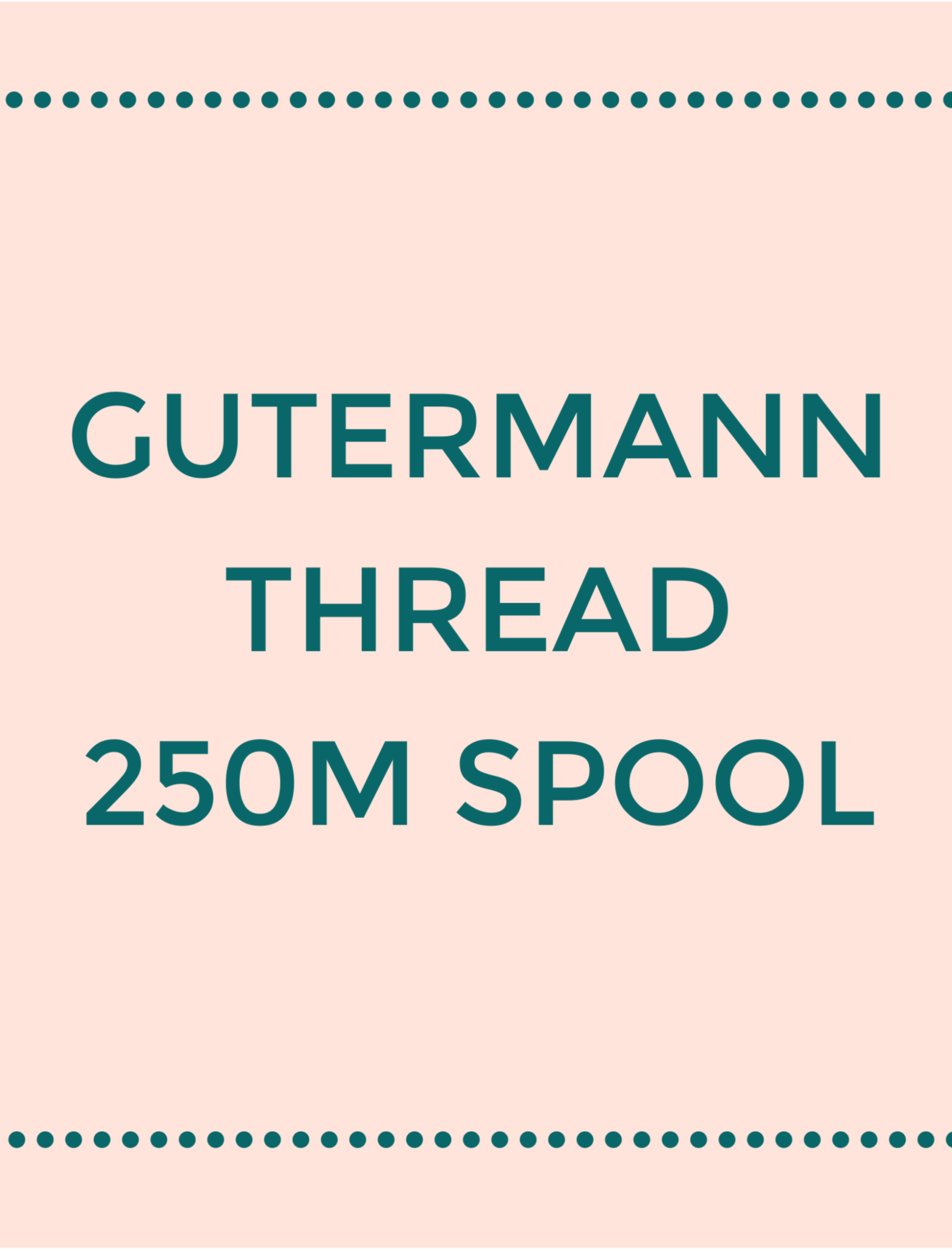 Gutermann Sew-All Thread - 250m/273yd - Stonemountain & Daughter Fabrics