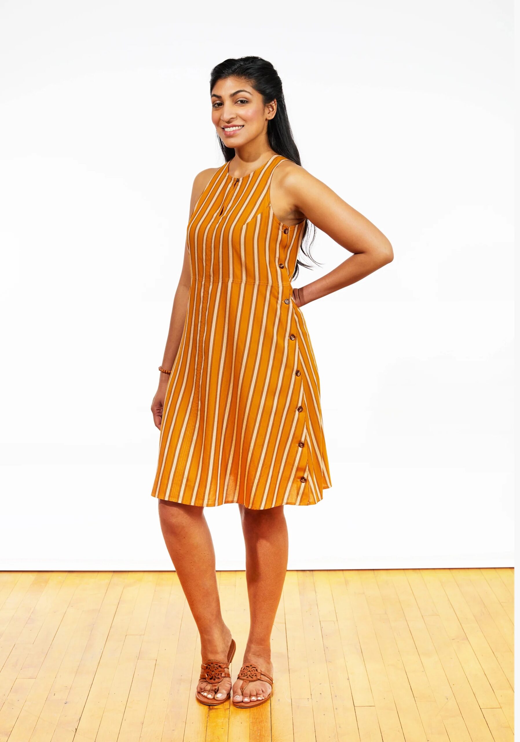 Mustard dress cheap size 18