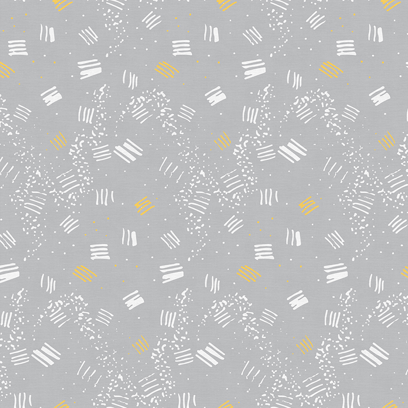 Quilting Cotton Scritch Grey Stonemountain & Daughter Fabrics